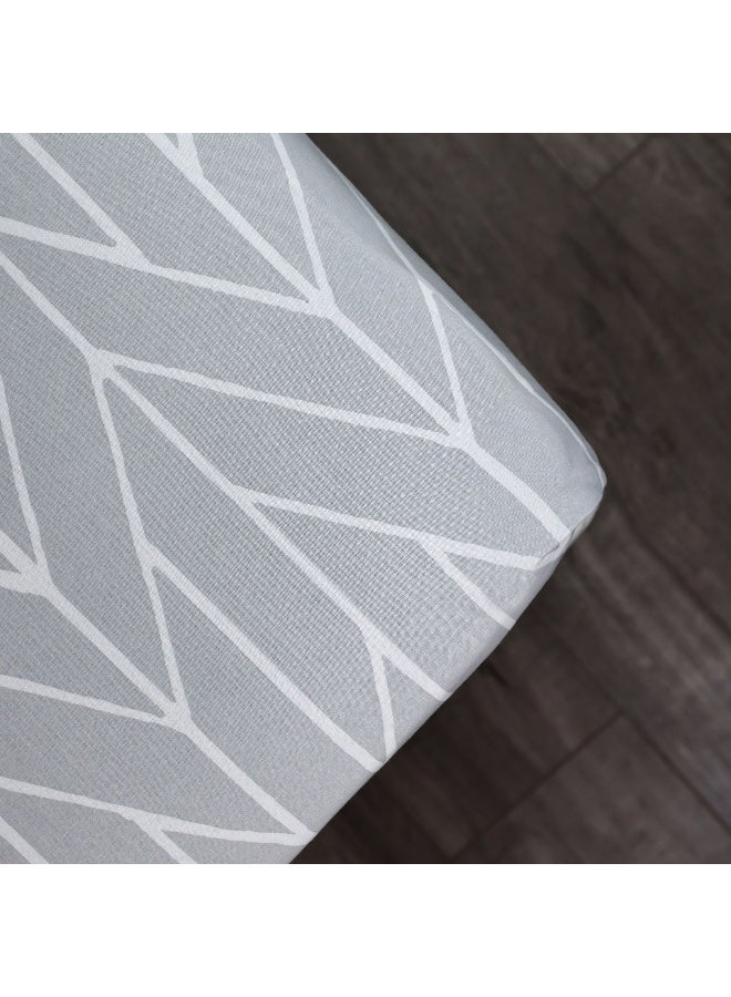 Home Box Malta Centrum Printed Cotton Twin Flat Sheet 260 x 170 cm - Image 4