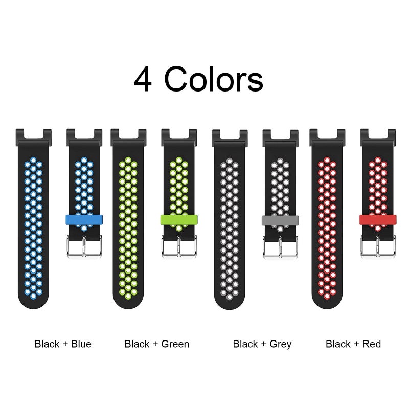 حزام ساعة سيليكون متوافق مع ساعات Huami Amazfit T-Rex / T-Rex Pro - بديل لحزام ساعة سلسلة Huami - Image 2
