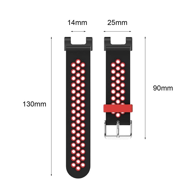 حزام ساعة سيليكون متوافق مع ساعات Huami Amazfit T-Rex / T-Rex Pro - بديل لحزام ساعة سلسلة Huami - Image 5