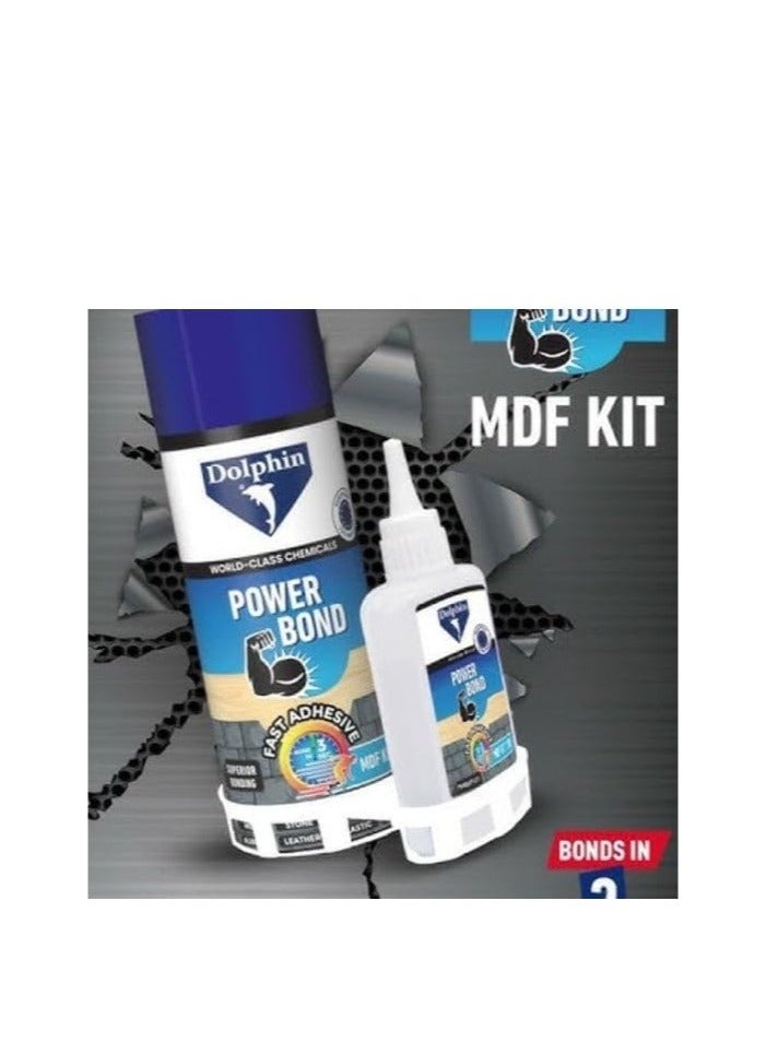 دولفين غراء فائق السرعة، رذاذ سريع، منشط لاصق، Power Bond، مواد كيميائية عالمية، مجموعة MDF عالمية. - Image 3