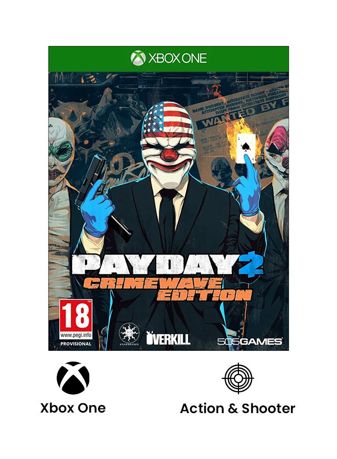 505 جيمز لعبة "Payday 2" - (إصدار عالمي) - الأكشن والتصويب - xbox_one - Image 2