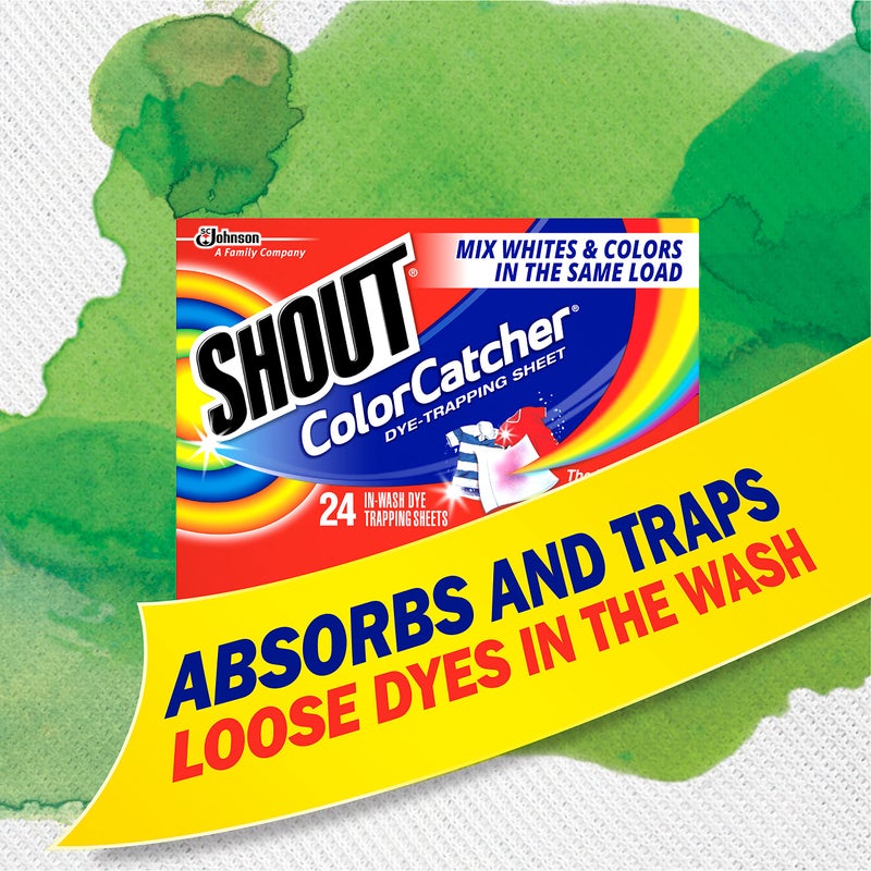 Shout Shout Color Catchers for Laundry, Allow Mixed Washes, Prevents Color Runs and Maintains Original Clothing, 72 Count - Pack of 2 (144 Total Sheets) - Image 4