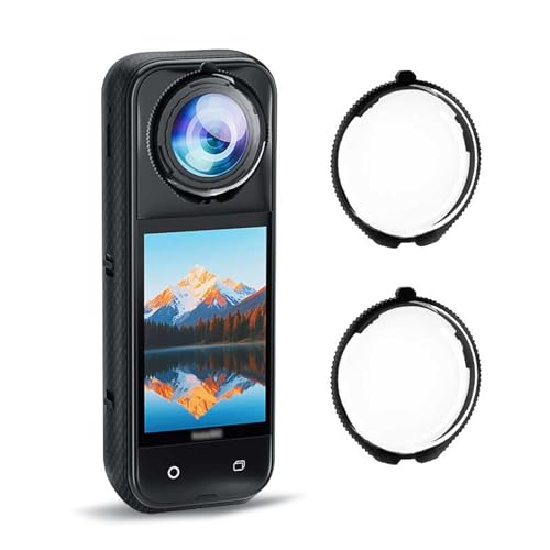 Sruim Insta 360 X5 Premium Lens Guards, Tempering Glass Lens Protector Cover for Insta360 X5 Accessorie (Optical glass) - Image 1