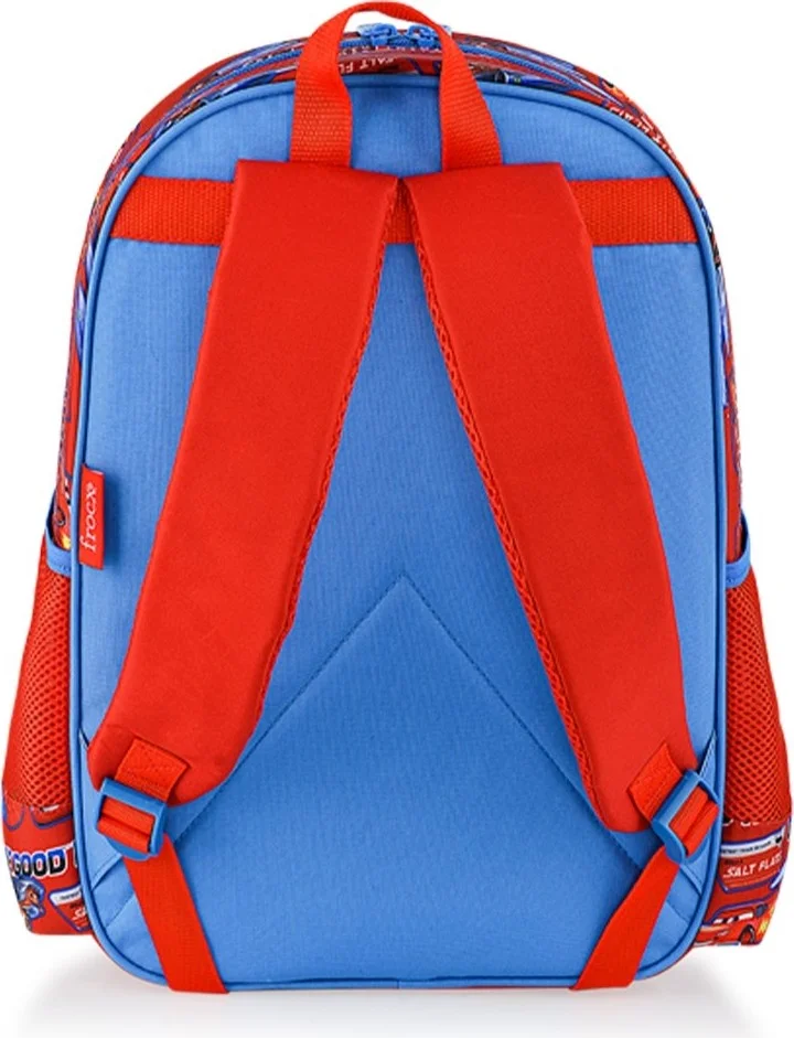 فروكس Disney Cars Licensed Primary School Bag with 2 Compartments Hawk One and Lunchbox