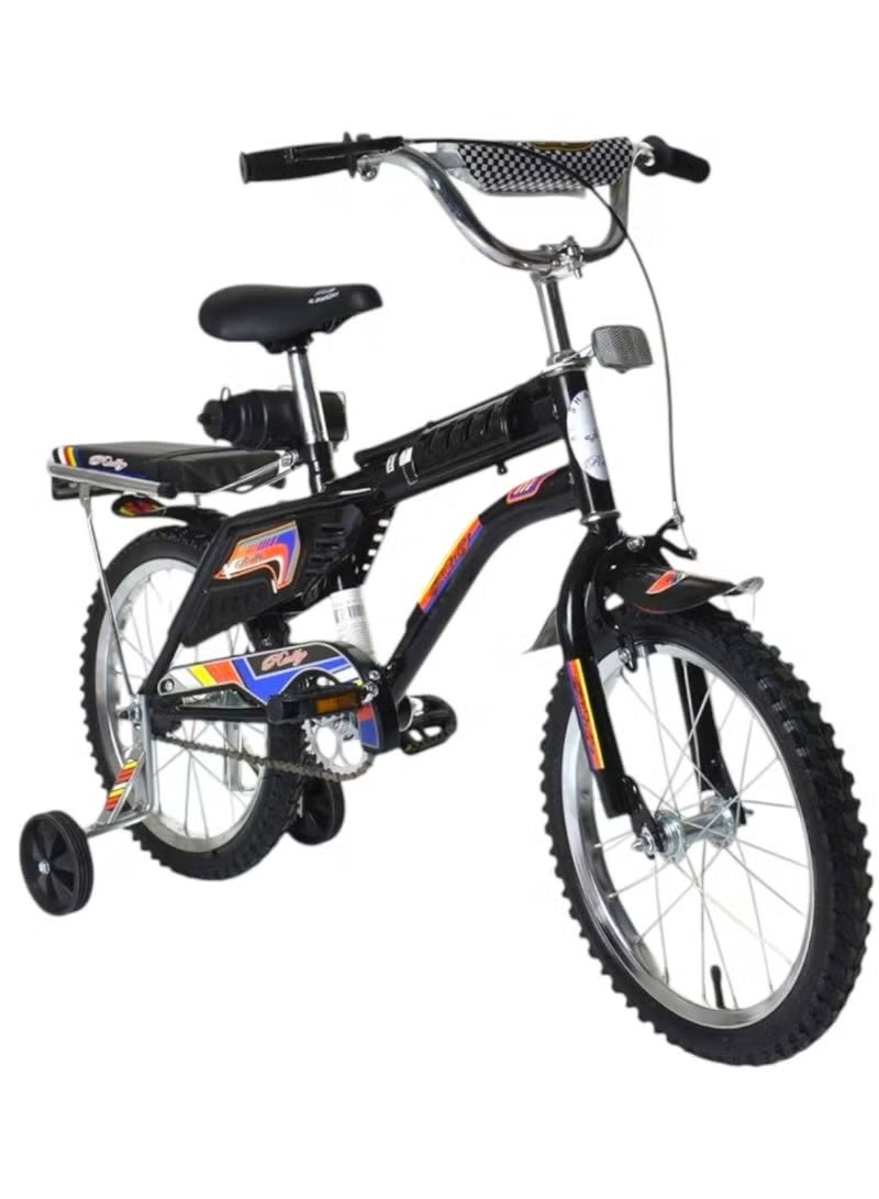 Rambo Freestyle Kids Bike with 2 Seats, 16-Inch Size Rambo Bicycle indonesian Design with Adjustable Seat, Children Bicycle with Air Filled Wheels, Hand and Rear Brakes, For Ages 6+ - Image 1