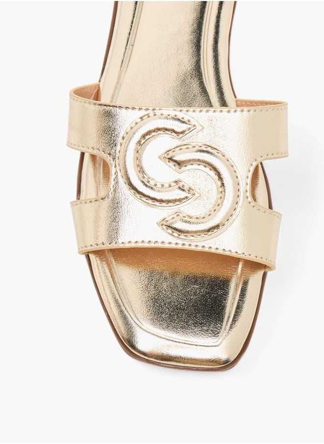 Celeste - Women's Textured Slip-On Slide Sandals - Image 1