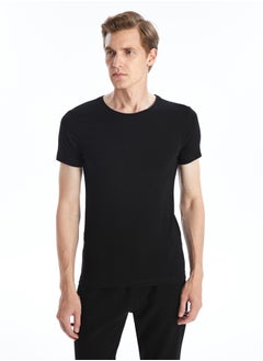 Crew Neck Short Sleeve Men's Undershirt