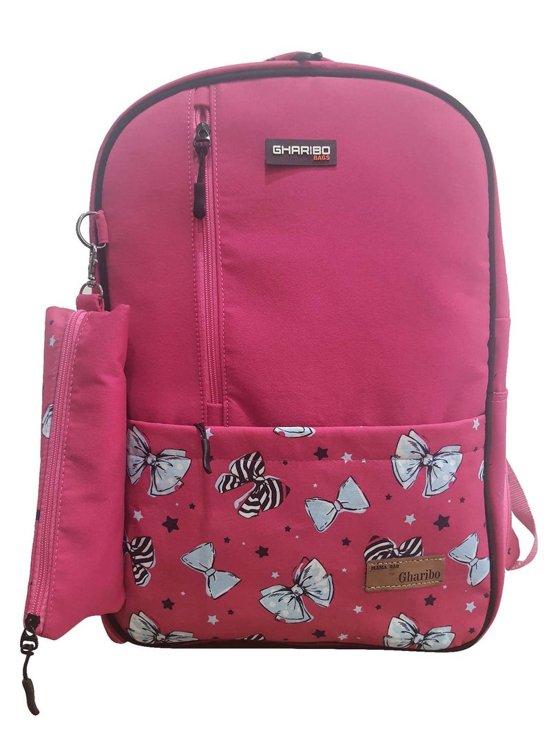 Gharibo Bags - School Backpack Model 21 Bow - Image 1