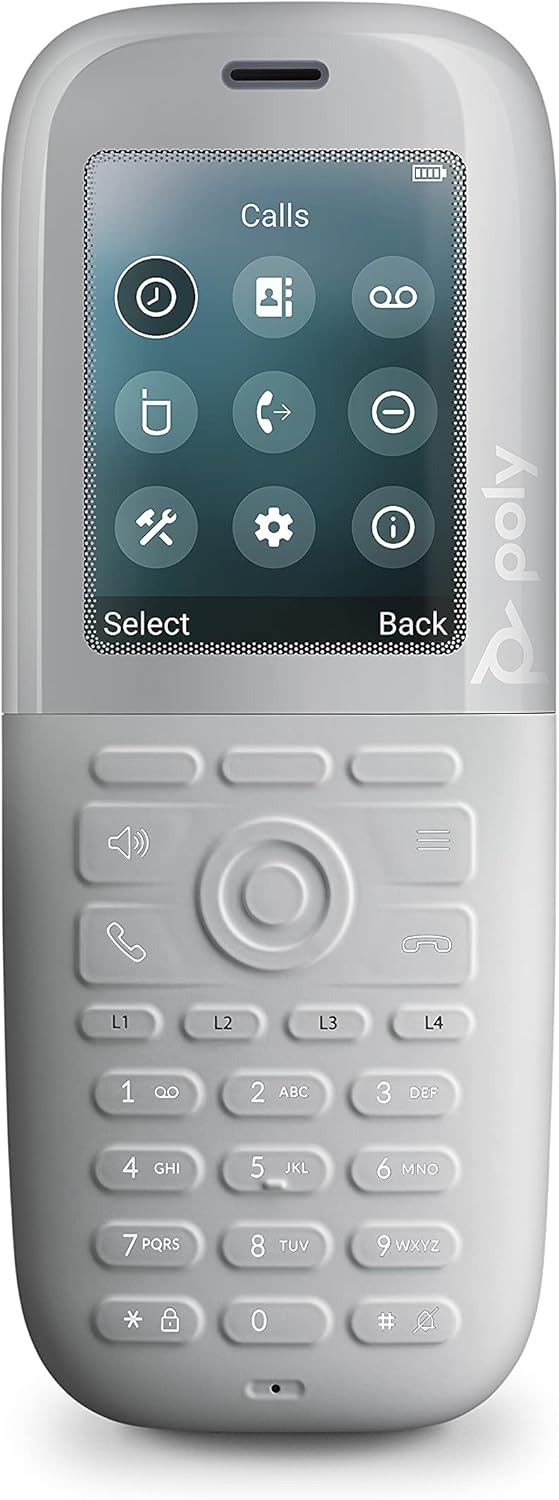 Poly Poly  Rove 40 DECT IP Phone Handset  Wireless Ruggedized and Antimicrobial DECT Handset  Microban Technology  Connect to a Headset via Builtin Bluetooth andor 35 mm  North America - Image 2