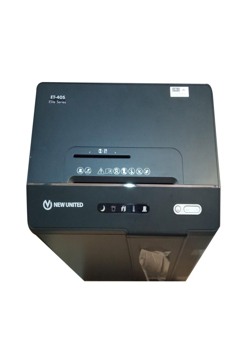 NEW UNITED SHREDDER ET-40S BLACK - Image 1