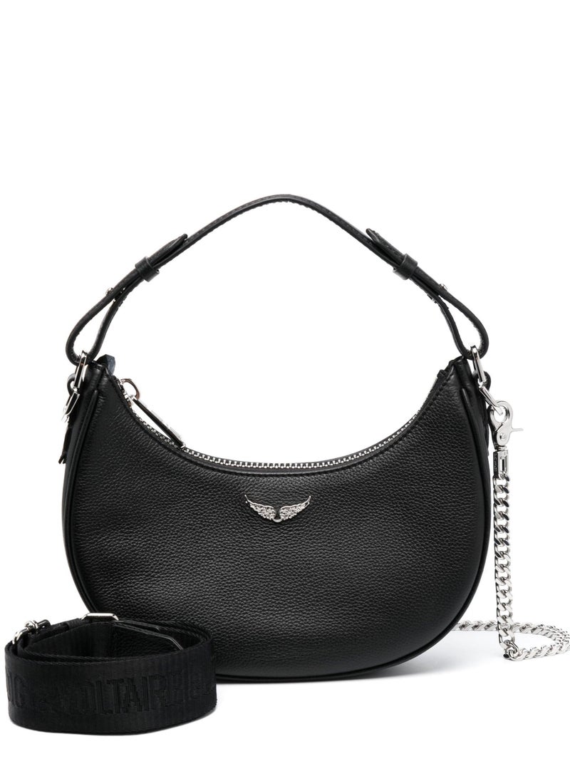 ZADIG & VOLTAIRE ZADIG & VOLTAIRE logo-plaque leather crossbody bag  - Image 3
