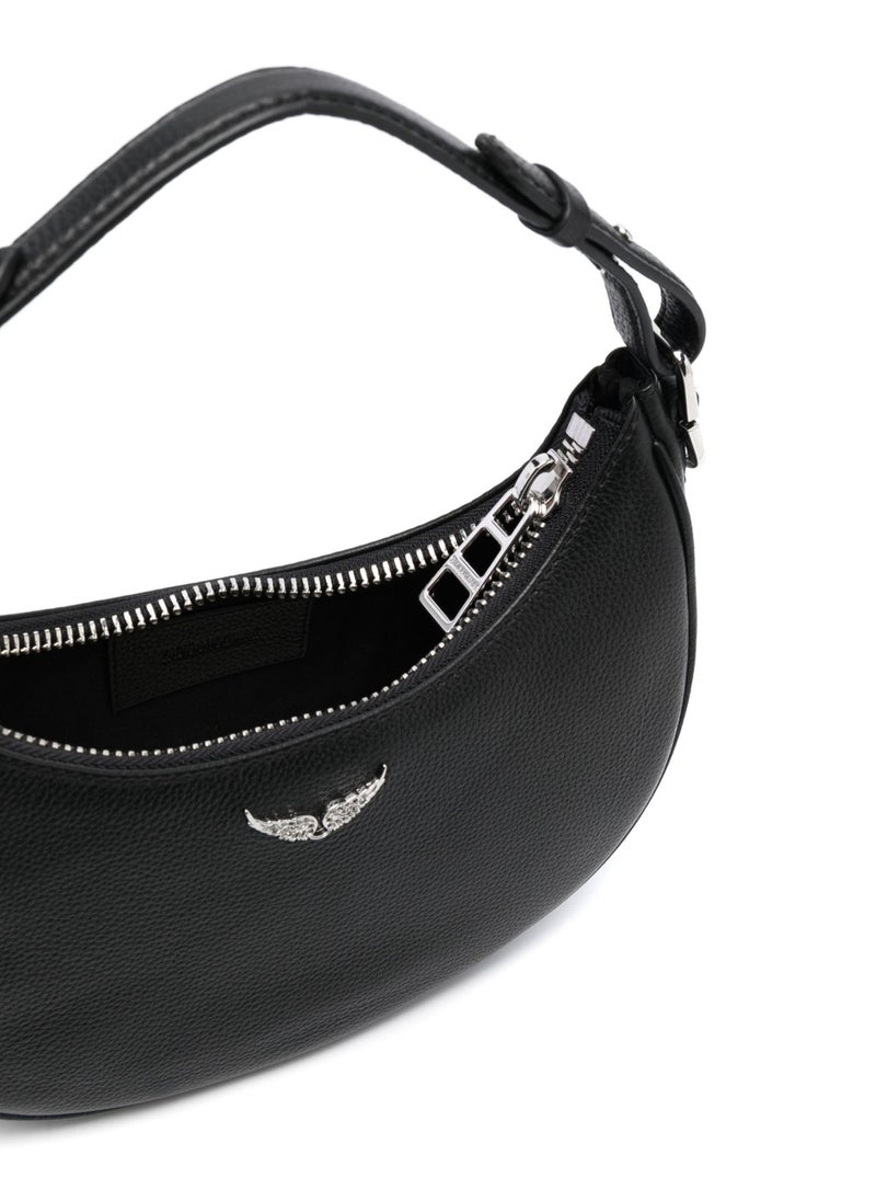 ZADIG & VOLTAIRE ZADIG & VOLTAIRE logo-plaque leather crossbody bag  - Image 4