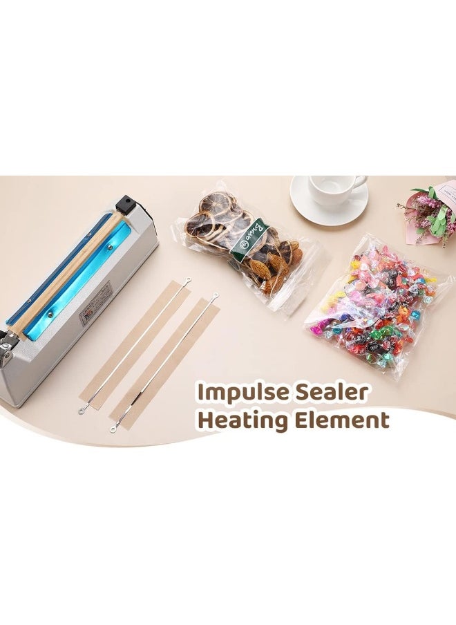 melfi Melfi Impulse Heat Sealer Machine Spare Repair Parts 40 Cm, Heat Seal Strips Replacement Elements, Seal Strips Accessories For Mylar Bag, Plastic Bags Etc...  - Image 4