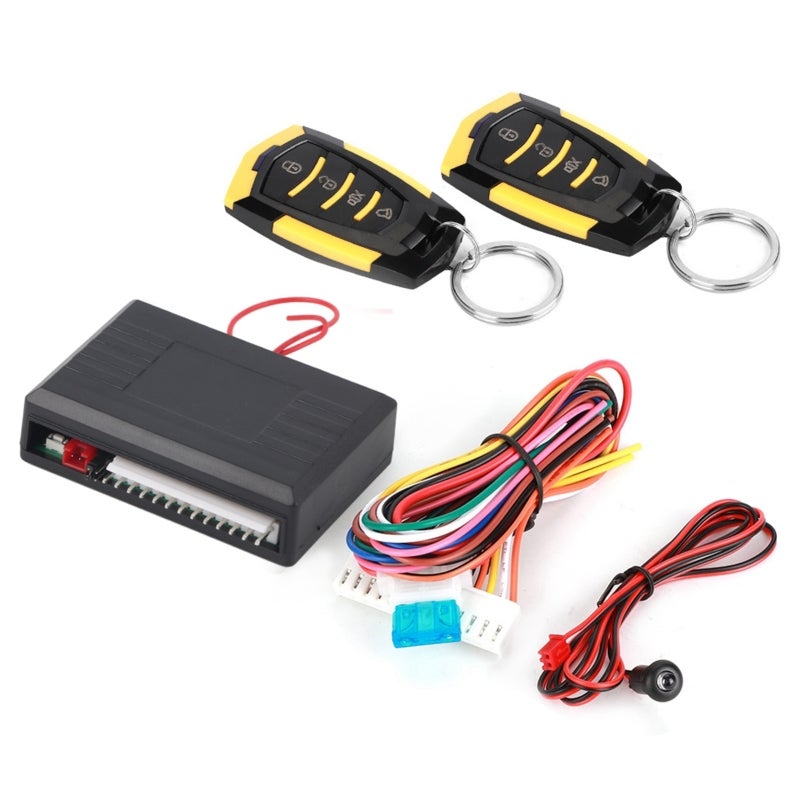 Universal Keyless Entry System Remote Lock Unlock with LED Indicator - Universal Keyless Entry Kit for Almost All Automobiles - Image 1