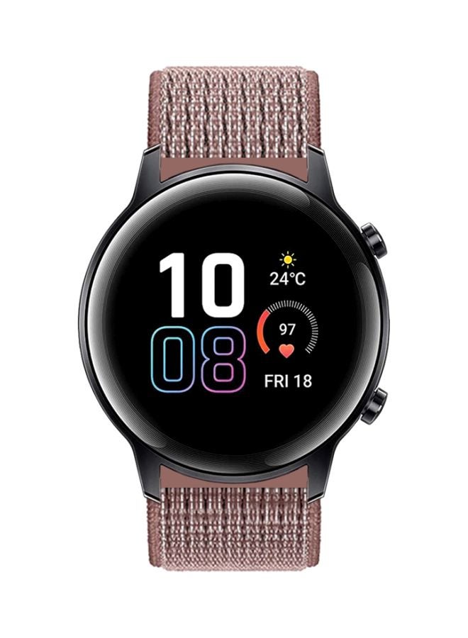 Perfii Replacement Band For Honor MagicWatch 2 42mm y Mauve Brown - Image 1