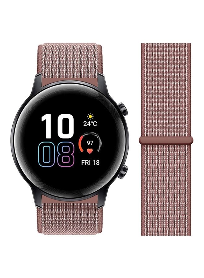 Perfii Replacement Band For Honor MagicWatch 2 42mm y Mauve Brown - Image 2