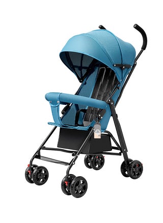 Blue-Single Stroller