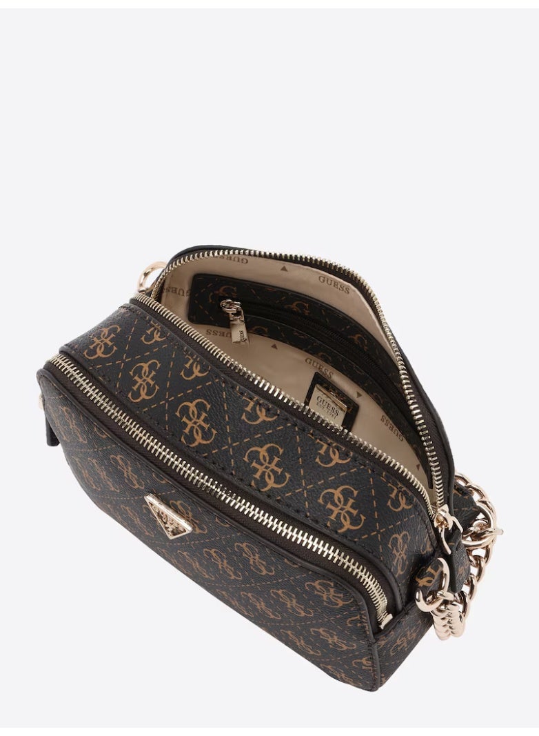 GUESS Womens Noelle Camera Crossbody Handbag - Image 3