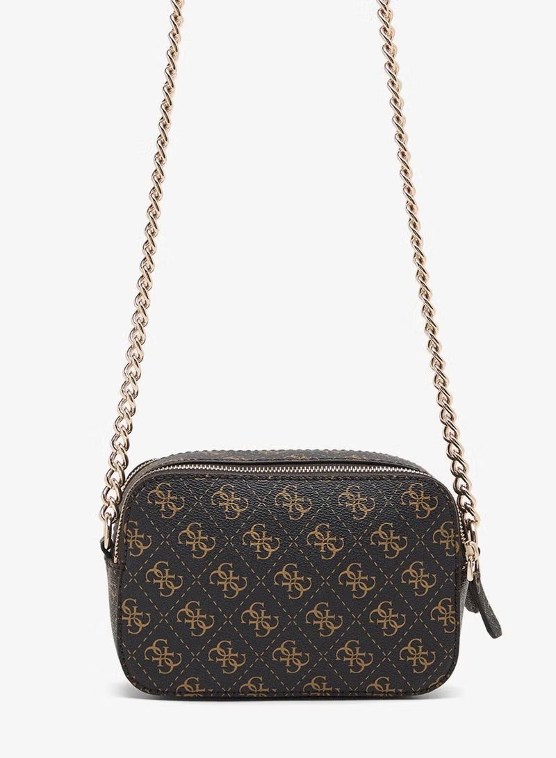 جس حقيبة كروسبودي نسائية من GUESS طراز Noelle Camera - Image 3