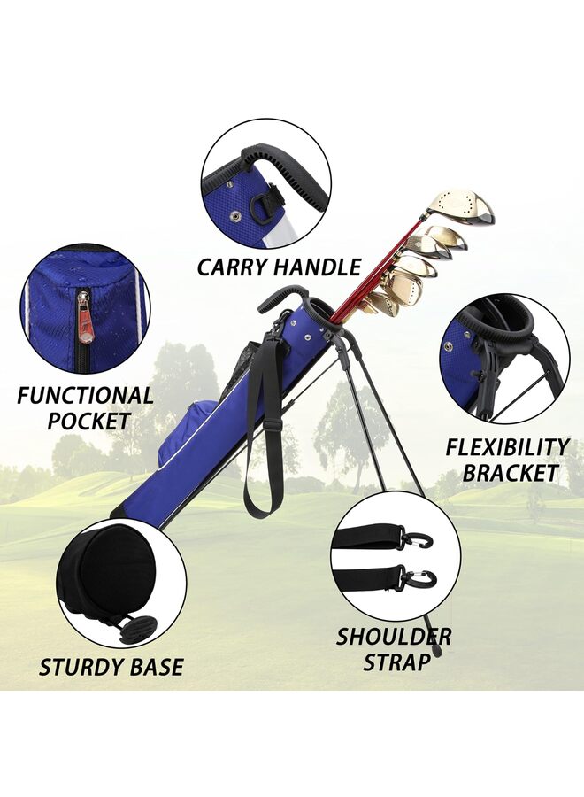 Golf Sunday Bags - LightweightGolf Bag with Strap and Stand – Easy to Carry and Durable Pitch Putt Golf Bag – Golf Stand Bag for The Driving Range, Par 3 and Executive Courses – Golf Gu - Image 3