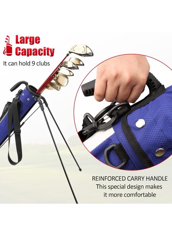 Golf Sunday Bags - LightweightGolf Bag with Strap and Stand – Easy to Carry and Durable Pitch Putt Golf Bag – Golf Stand Bag for The Driving Range, Par 3 and Executive Courses – Golf Gu - Image 2