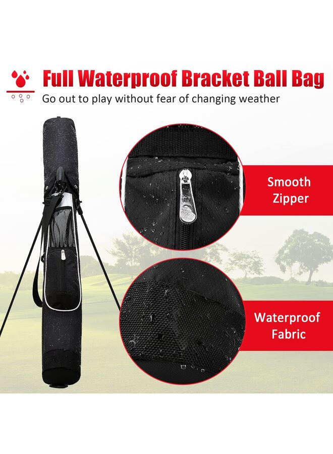 Golf Sunday Bags - LightweightGolf Bag with Strap and Stand – Easy to Carry and Durable Pitch Putt Golf Bag – Golf Stand Bag for The Driving Range, Par 3 and Executive Courses – Golf Gu - Image 4