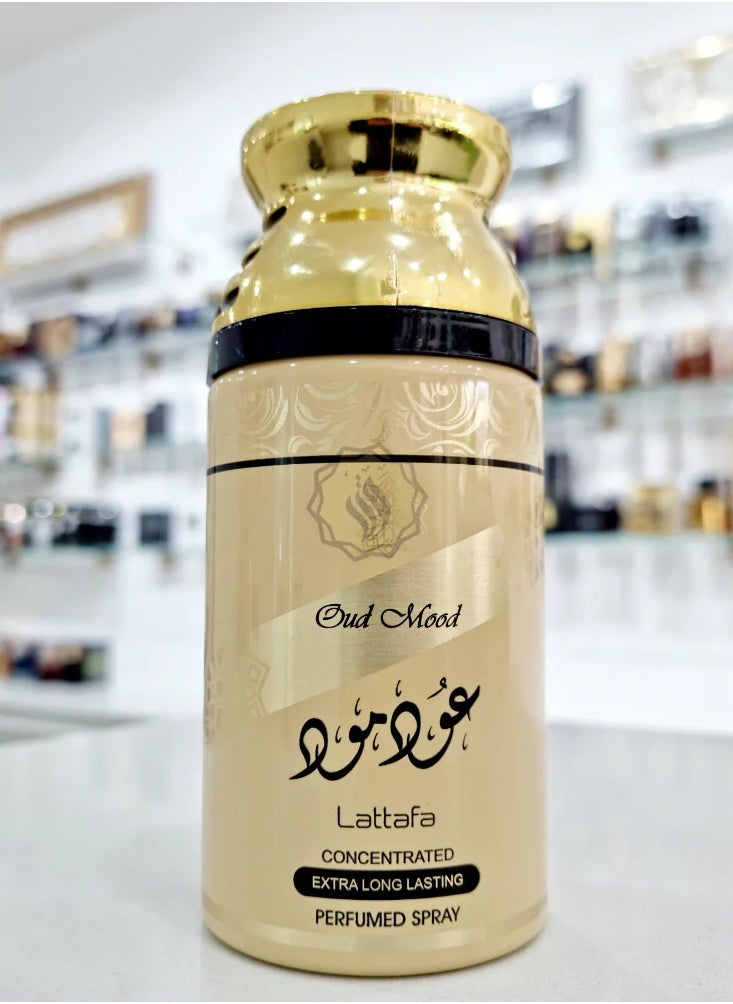 Lattafa Oud Mood Perfume Spray – 250Ml  - Image 2