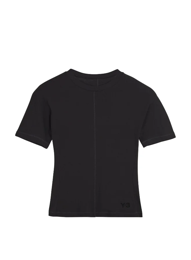 adidas Adidas FITTED SS TEE Black FASHION T-Shirts FOR WOMEN L