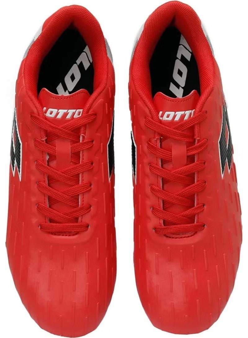 LOTTO 101439442 Velocity Fg Red-Black Men's Football Boots - Image 4