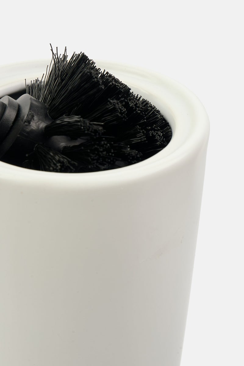 Muy Mucho Toilet Brush With Box 24 H x 10 D cm, White  - Image 3