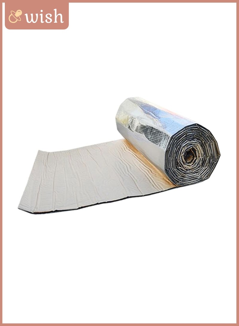 Wish Car Fen-der Engine Heat Sound Deadener Insulation Mat,car Sound deadening mat, Butyl Automotive Sound Deadener, Audio Noise Insulation and dampening -1m*1m  - Image 1