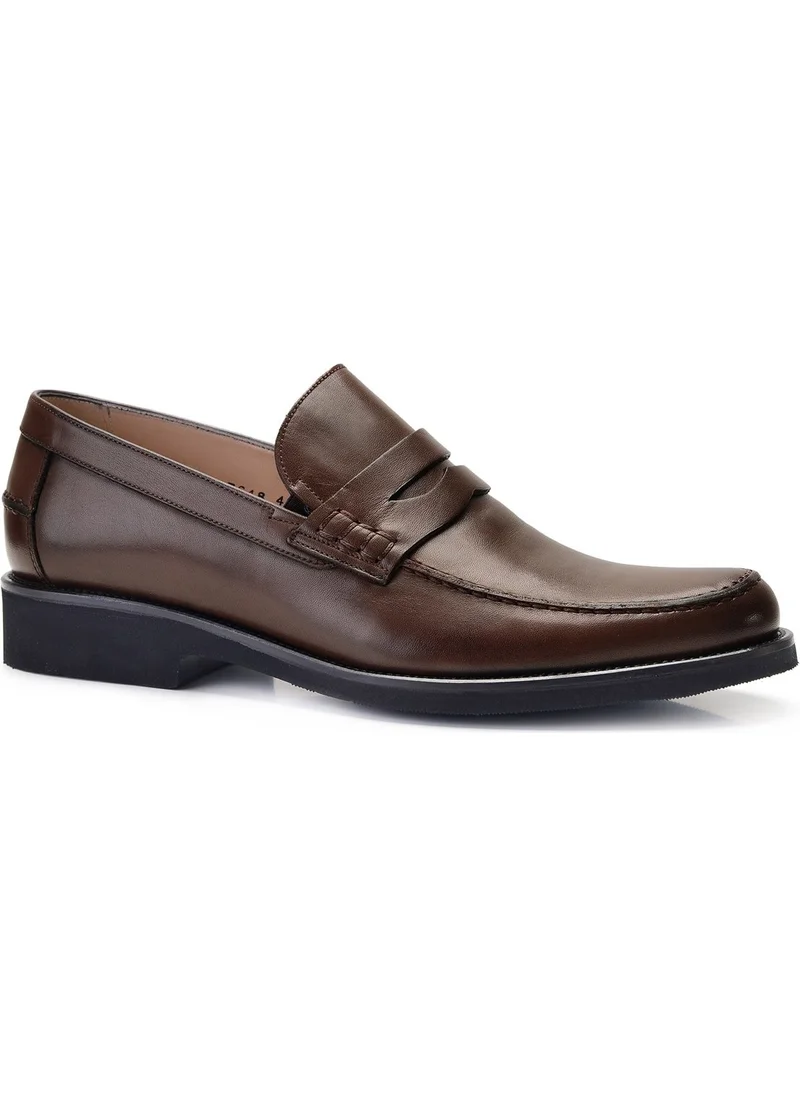 Nevzat Onay Brown Casual Loafer Shoes -8634-