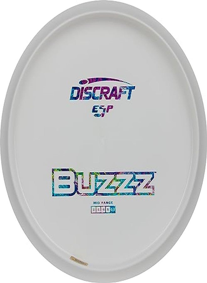 ديسكرافت قرص غولف متوسط المدى من ديسكرافت، أبيض بالكامل، مختوم بختم ESP Buzzz، وزنه 175-176 غرام - Image 2