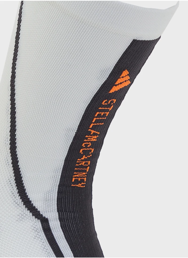 ستيلا مكارتني من اديداس Logo Crew Socks