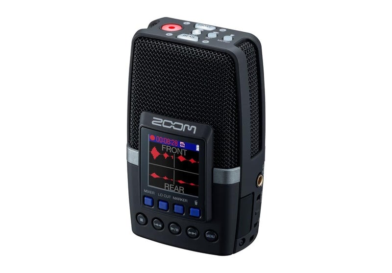 Zoom H2essential Multi-Mic Handy Recorder, 32-Bit Float, Portable Recorder, 3 Built-in Microphones, Mono, Stereo, and Surround Sound, Records to SD Card, USB Mic, for Music, Podcast, & More - Image 3