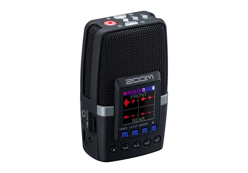Zoom H2essential Multi-Mic Handy Recorder, 32-Bit Float, Portable Recorder, 3 Built-in Microphones, Mono, Stereo, and Surround Sound, Records to SD Card, USB Mic, for Music, Podcast, & More - Image 2