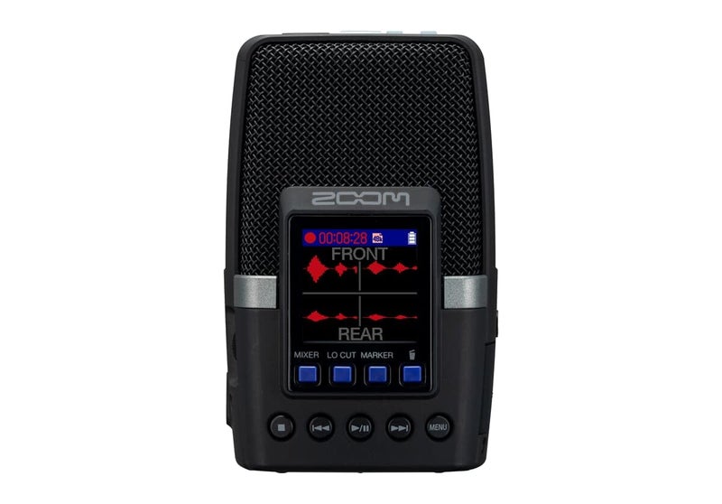 Zoom H2essential Multi-Mic Handy Recorder, 32-Bit Float, Portable Recorder, 3 Built-in Microphones, Mono, Stereo, and Surround Sound, Records to SD Card, USB Mic, for Music, Podcast, & More - Image 1