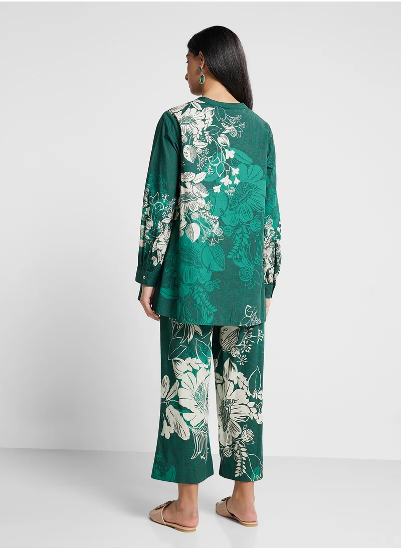 Biba Kurta & Palazzo Set