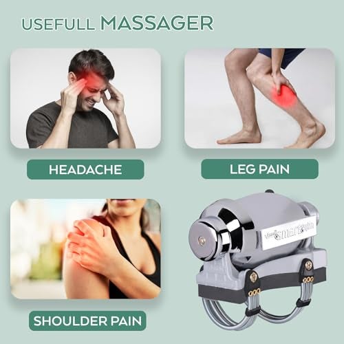 ASBAH Professional Smart Finger Double Speed Electric Massager for, Head, Neck, Shoulder | Vibrating Machine for deep tissue | Salon Massage | Life long Body Massager | malish machine for pain relief - Image 4