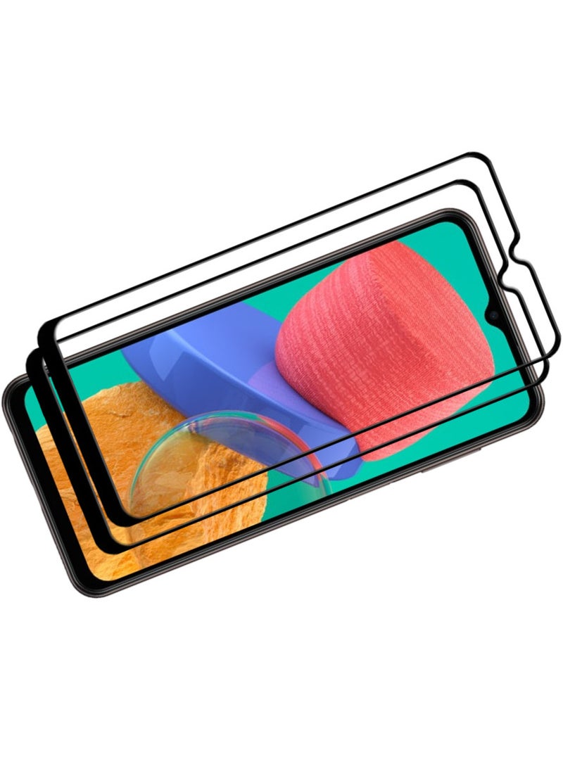 ACLIX 2 Pieces Antistatic ESD Dustproof Premium Quality High Definition Tempered Glass Screen Protector Designed For Samsung Galaxy M33 - Image 1
