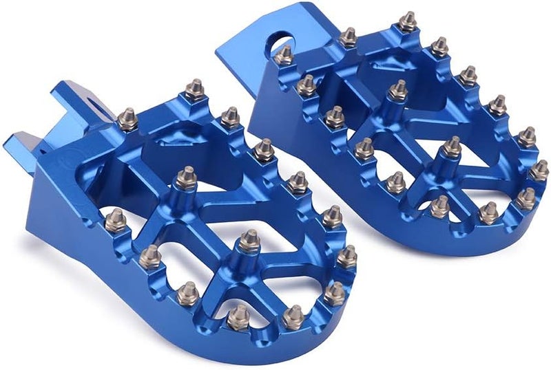 SOOMJ AnXin CNC Aluminum Foot Pegs for YZ80 YZ125 YZ250 YZ500 WR200 WR250 WR500 TTR90 TTR110 TR125 TTR250 XT250 Motorcycles - Image 2