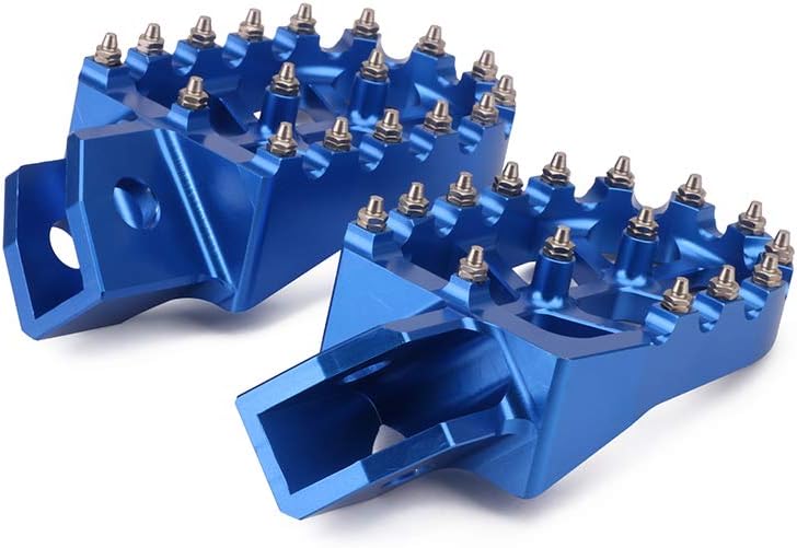 SOOMJ AnXin CNC Aluminum Foot Pegs for YZ80 YZ125 YZ250 YZ500 WR200 WR250 WR500 TTR90 TTR110 TR125 TTR250 XT250 Motorcycles - Image 3