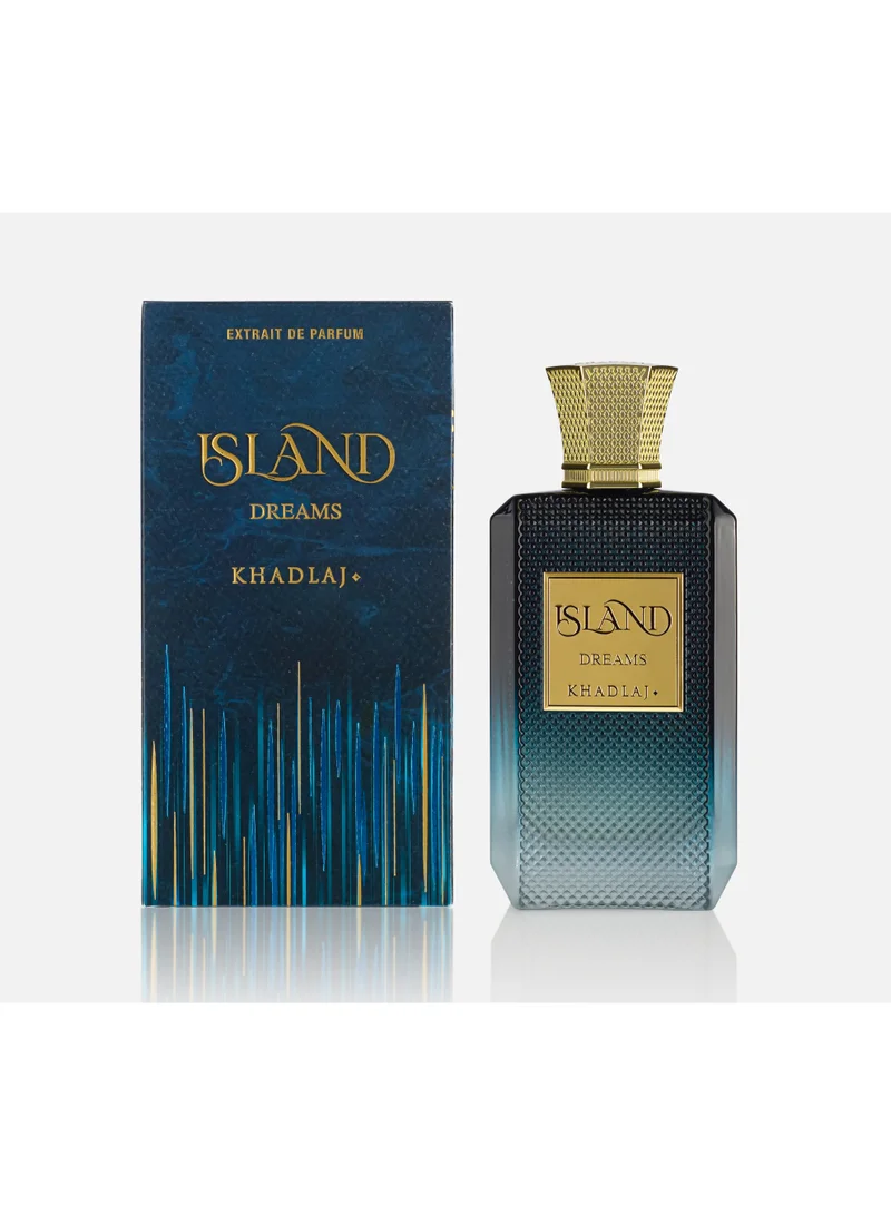 KHADLAJ PERFUMES ISLAND DREAMS 100 ML EXTRAIT DE PARFUM FOR MEN &amp; WOMEN