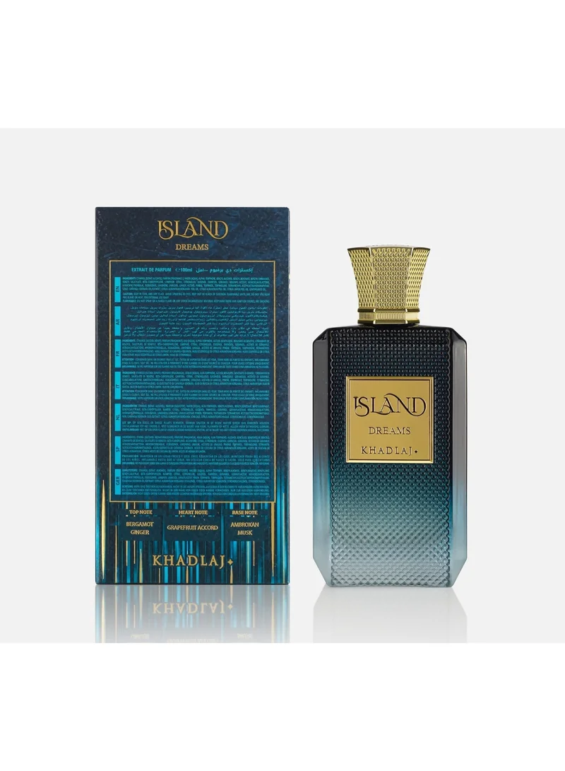 Khadlaj Perfumes  Khadlaj Perfumes Island Dreams Eau de Parfum for Men & Women, 100 ml  | Best Price UAE