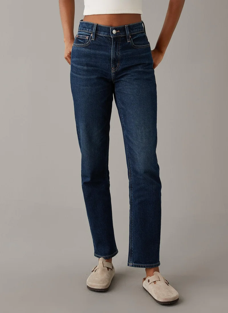 امريكان ايجل High Waist Ankle Jeans