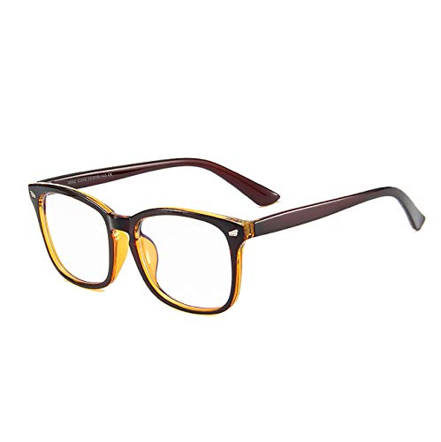 MAXJULI Blue Light Blocking Glasses,Computer Reading/Gaming/TV/Phones Glasses for Women Men(Brown) - Image 2