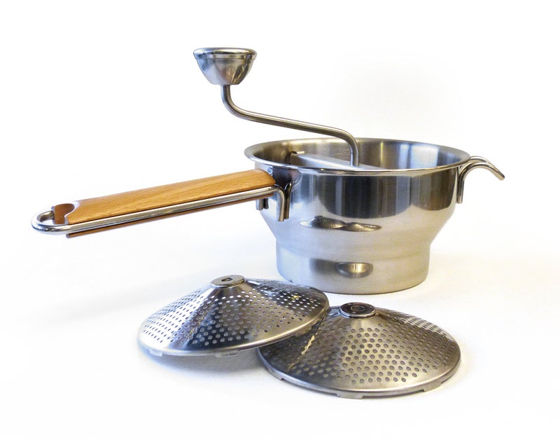 RSVP International Endurance Kitchen Tool Collection Stainless Steel Food Mill, 7.75" Diameter - Image 5