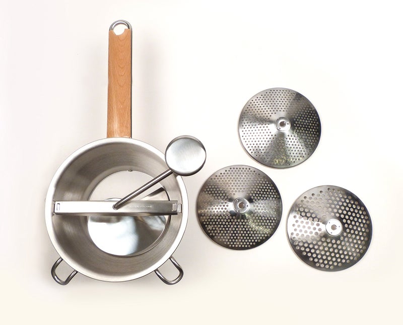 RSVP International Endurance Kitchen Tool Collection Stainless Steel Food Mill, 7.75" Diameter - Image 4