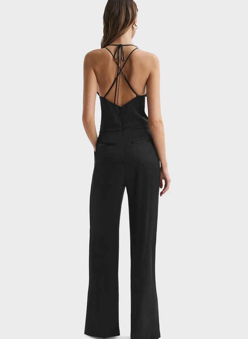 REISS High Waist Jumpsuit