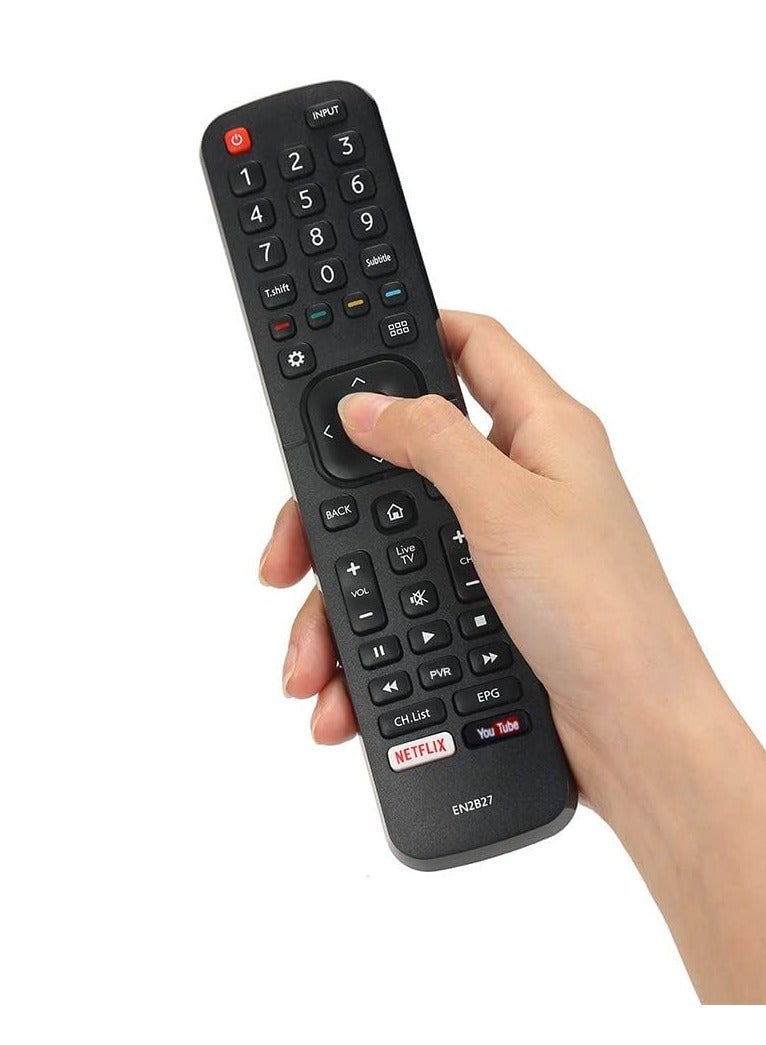 PopZa "Replacement Remote Control for Hisense TV EN2B27 – Compatible with Hisense 32K3110W, 40K3110PW, 50K3110PW, 40K321UW, 50K321UW, 55K321UW Models" - Image 3